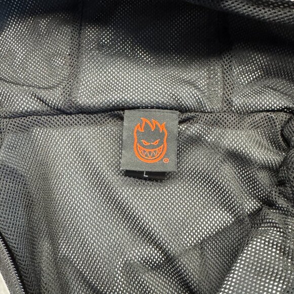 Spitfire Hombre Anorak Jacket (Black/Grey) - Picture 7 of 7